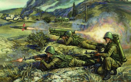 Советская армия в Афганистане арт