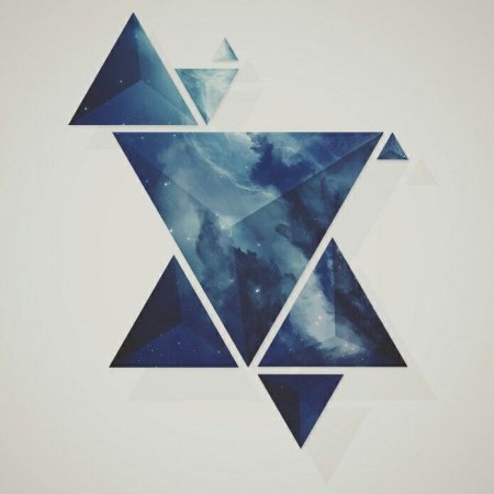 Акварельные треугольники