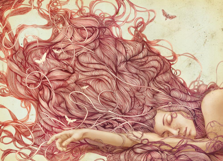 Волосы арты