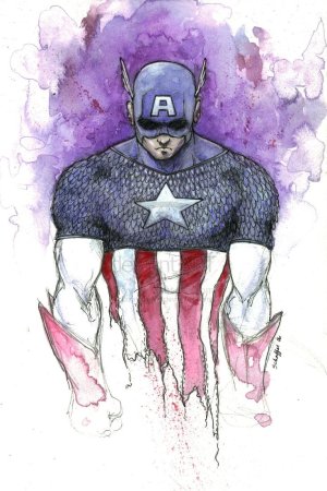 Рисунки супергероев