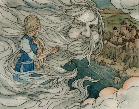 Изображение ветра в сказках