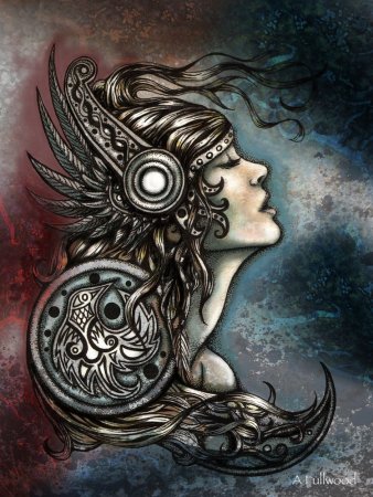 Валькирия ХИЛЬДР арт