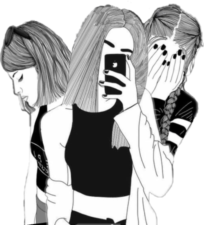 Рисунки карандашом подруги