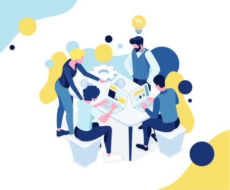 Векторные иллюстрации бизнес