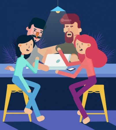 Команда иллюстрация