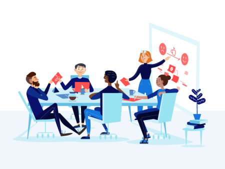 Коллектив иллюстрация