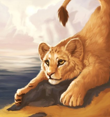 Король Лев аниме львицы
