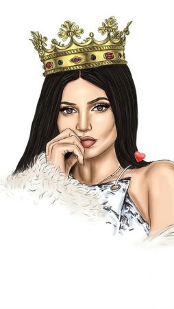Кайли Дженнер арт