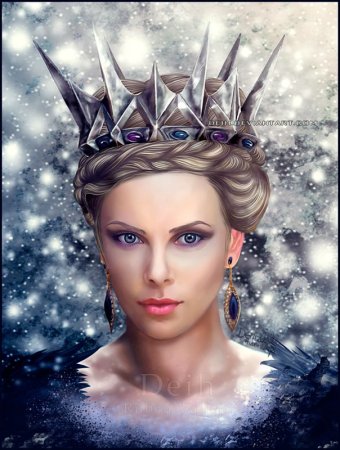 Шарлиз Терон Королева Равенна арт