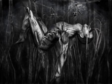 Необычные мрачные арты