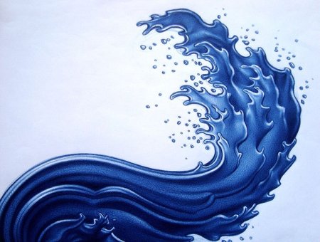 Волна рисунок