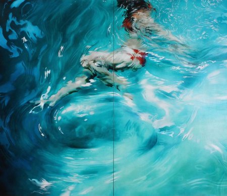 Под водой живопись