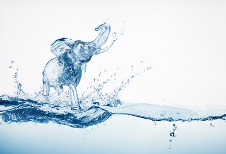 Фигуры из воды