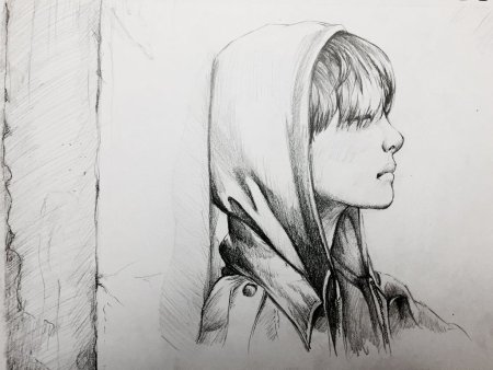 Рисунки карандашом грустные