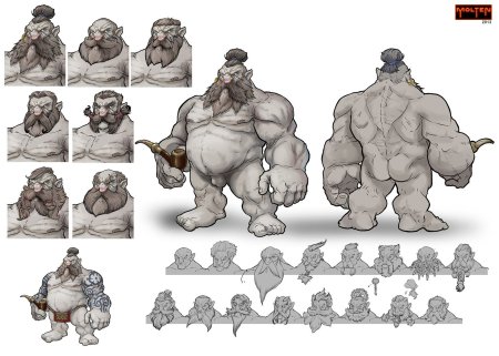 Дварф концепт арт