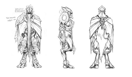 Протоссы концепт арт