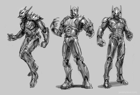 Альтрон из игры концепт арт
