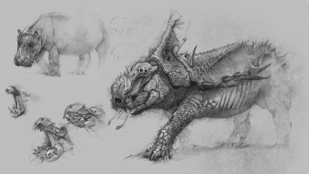 Выдающиеся звери концепт арты