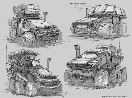 Feng Zhu Concept Art