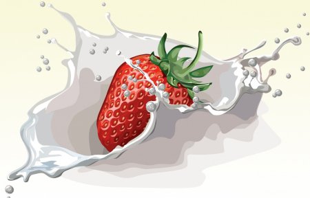 Клубника Векторная Графика