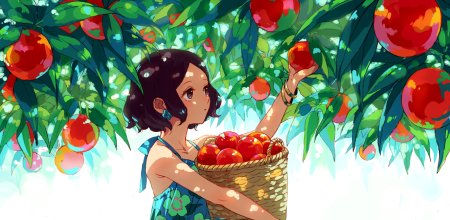 Аниме фрукты
