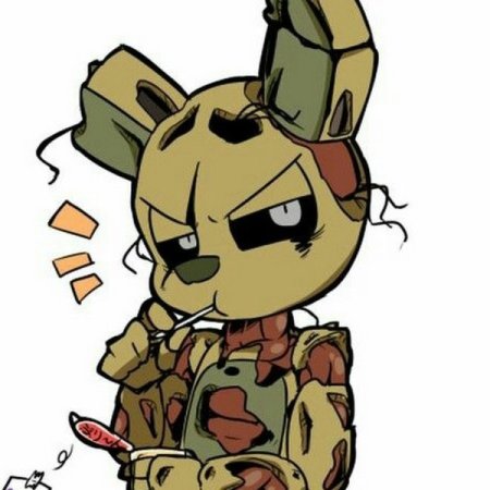 ФНАФ спринг трап арт