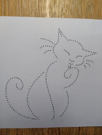 Трафареты для вышивания на картоне