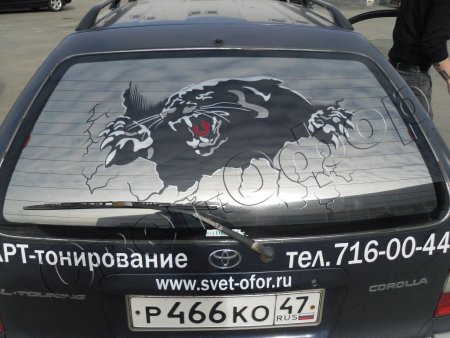 Арт тонирование автомобиля