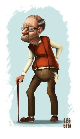 Старички мультяшные