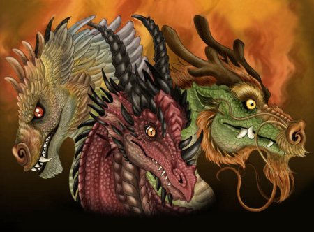 Змей Горыныч огнедышащий