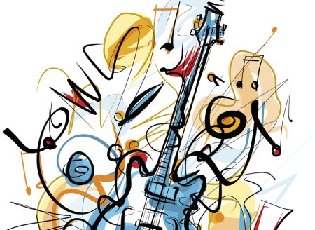 Графика на музыкальную тему