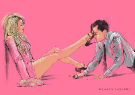 Доминирующая женщина рисунки