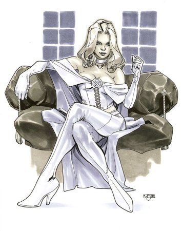 Эмма Фрост и Тони Старк