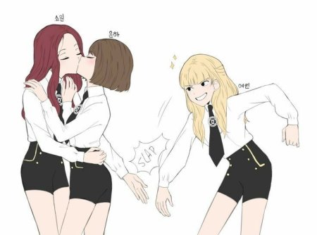 Аниме позы подруги