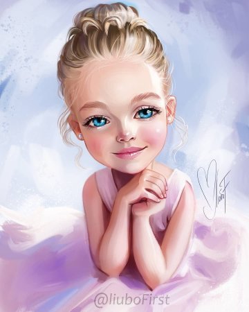 Красивые арты детей