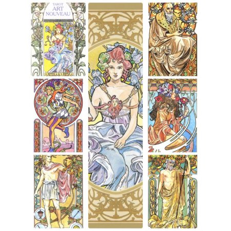 Колода Таро арт нуво галерея