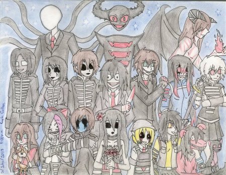 Крипипаста персонаж безглазый Джек