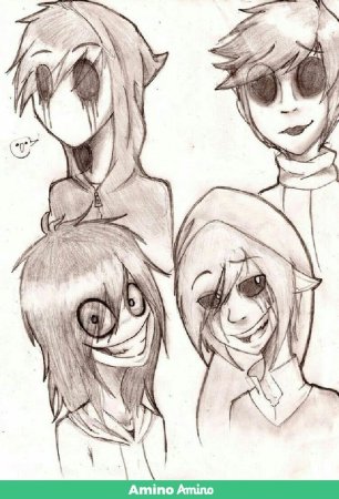 Рисунки для срисовки лёгкие крипипаста