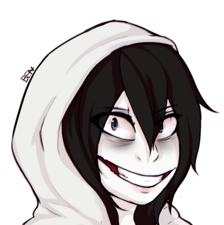 Крипипаста карандашом для срисовки