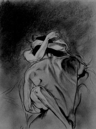 Страсть рисунок карандашом