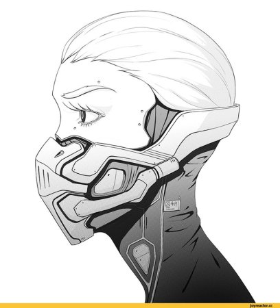 Киберпанк карандашом