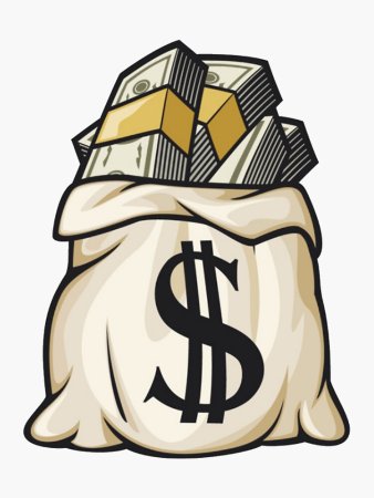 Нарисованный доллар