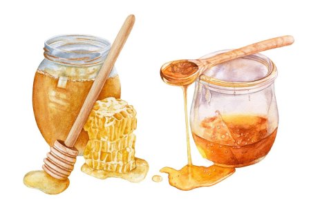 Мед акварель