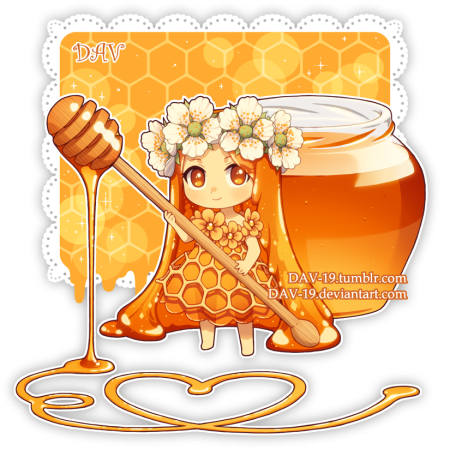 Аниме Чиби еда Dav