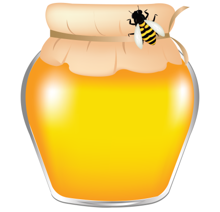 Мед мультяшный