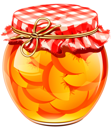 Банка варенья для детей