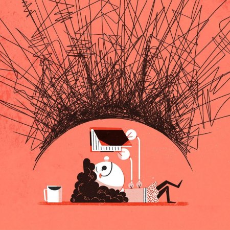 Стресс иллюстрации