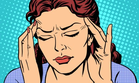 Девушка эмоции поп арт