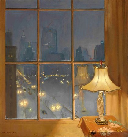 Художник Huguette Clark окно