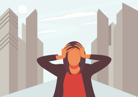 Паника иллюстрация